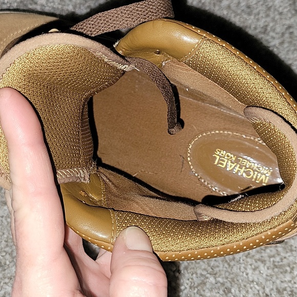 MICHAEL MICHAEL KORS Brooke Leather and Logo Boot - Picture 9 of 13